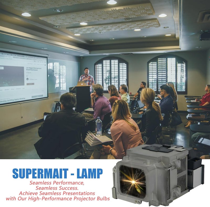 Supermait Lamp for EPSON ELPLP94/V13H010L94 Replacement Projector Lamp,Fit for EPSON EB-1780W,EB-1781W,EB-1785W,EB-1795F,H793A,H793B,H793C,H794A,H794B,PowerLite 1780W,PowerLite 1781W,PowerLite 1785W - Image 2